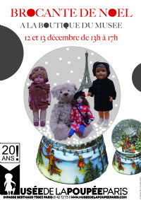 Brocante d'hiver à la boutique du musée. Du 12 au 13 décembre 2014 à Paris03. Paris.  13H00